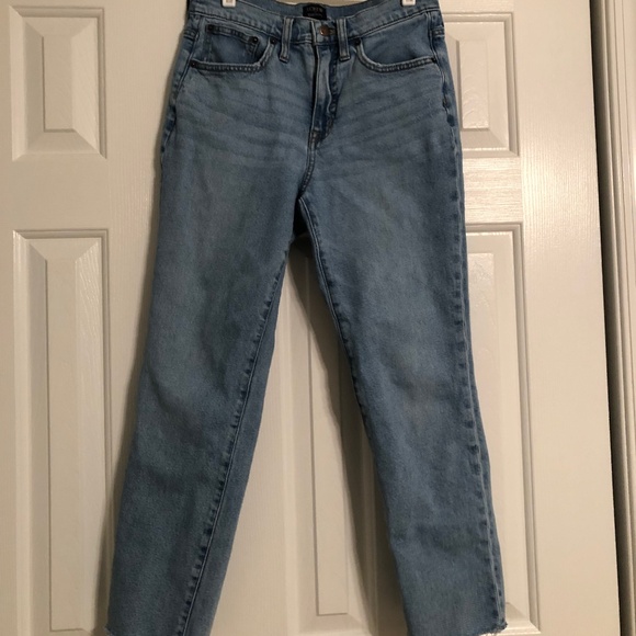 J.Crew Women's Essential Straight Jean (Size 27) Good Condition & So Cute! - Picture 1 of 5